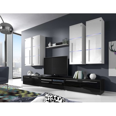 Meblościanka BARI z oświetleniem