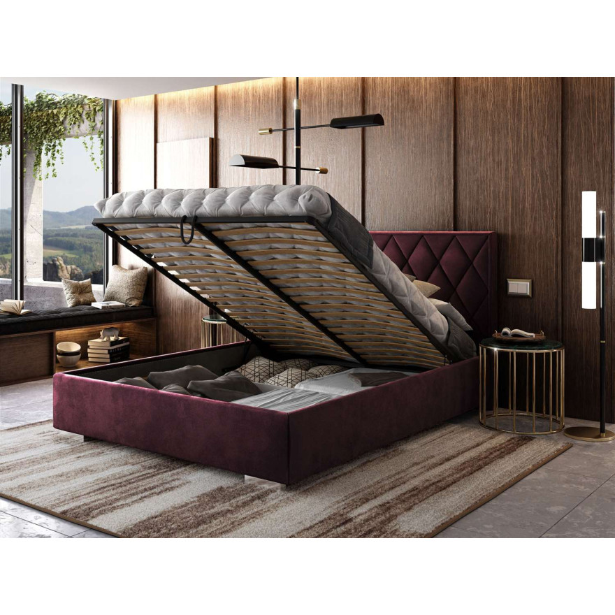 Łóżko tapicerowane AZURRO Magic Velvet 2229 Łóżko tapicerowane AZURRO Magic Velvet 2229