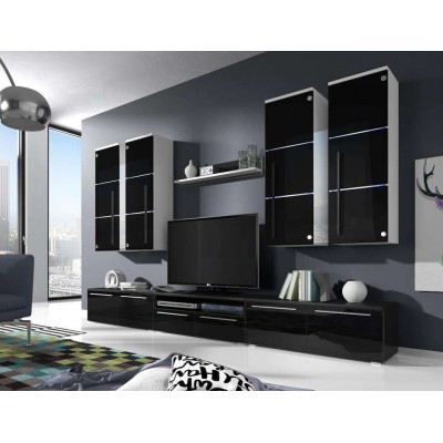 Meblościanka BARI z oświetleniem