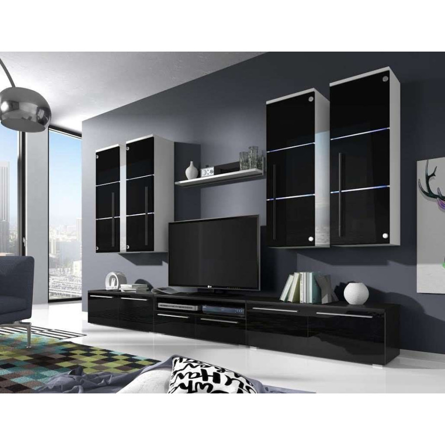 Meblościanka BARI z oświetleniem