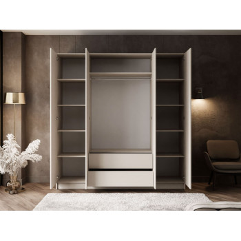 Szafa z lustrem AUREL 4D KASZMIR