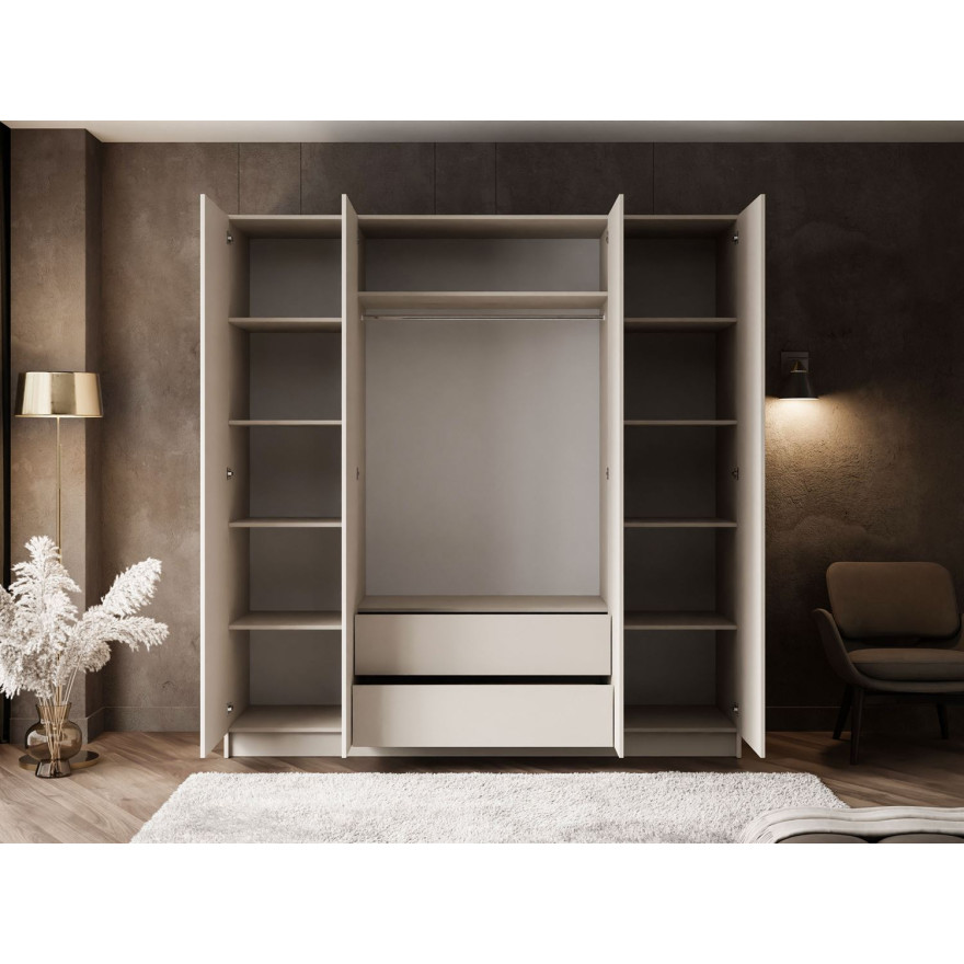 Szafa z lustrem AUREL 4D KASZMIR