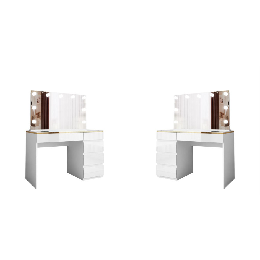 Toaletka AURORA II ELITE z lustrem i oświetleniem