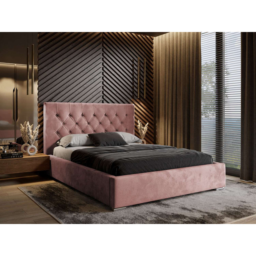 Łoże tapicerowane GLAMOUR french velvet 682