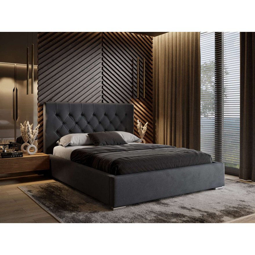 Łoże tapicerowane GLAMOUR jasmine 96