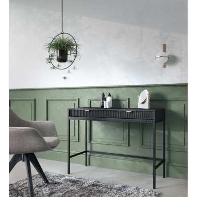 Zestaw mebli do salonu CORTADO czarny mat Zestaw mebli do salonu CORTADO czarny mat