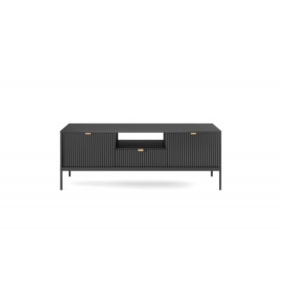 Zestaw mebli do salonu CORTADO czarny mat Zestaw mebli do salonu CORTADO czarny mat