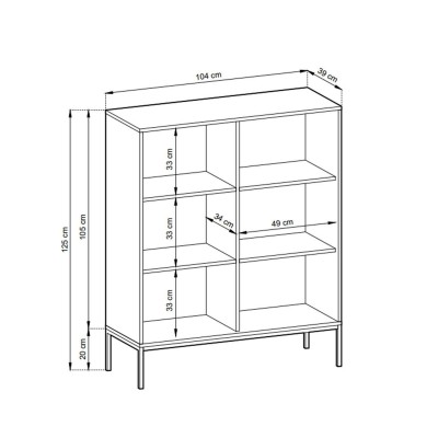 Zestaw mebli do salonu CORTADO czarny mat Zestaw mebli do salonu CORTADO czarny mat