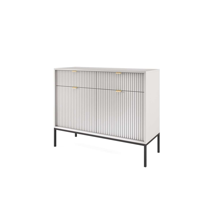 Zestaw mebli do salonu VANO II czarny mat