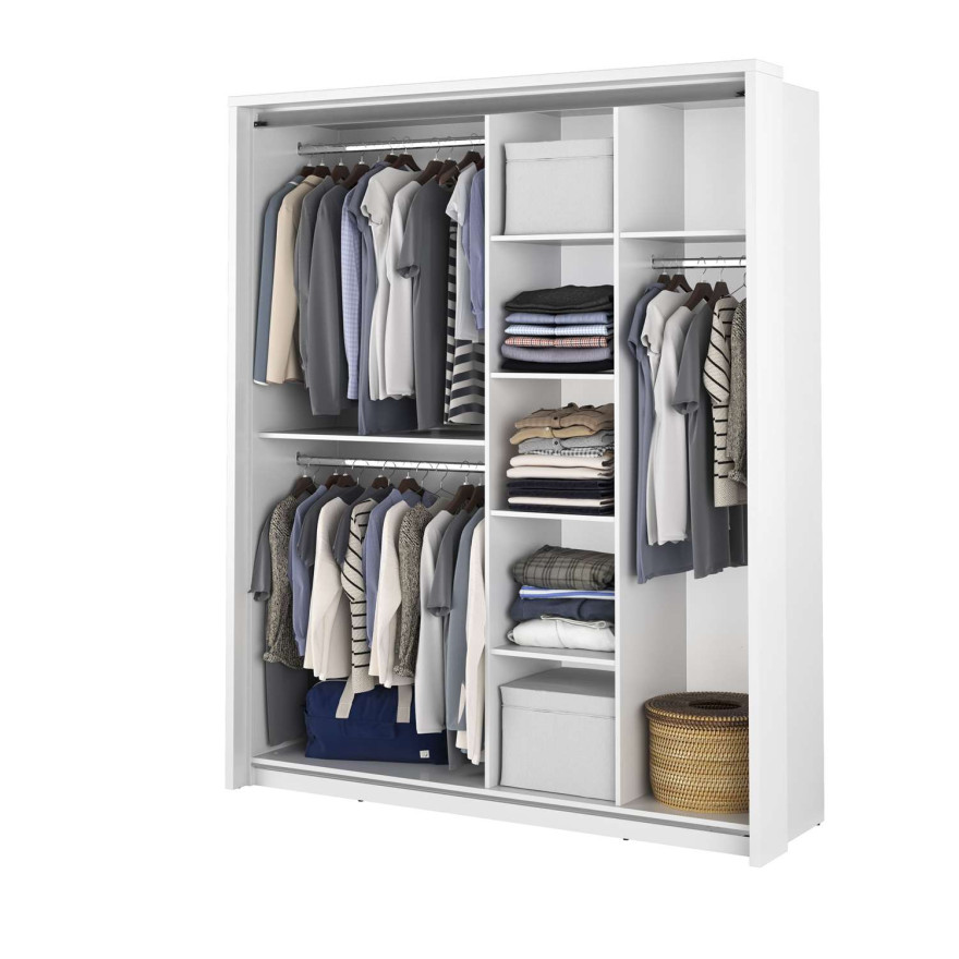 Szafa przesuwna dwudrzwiowa ARTI AR-17 2D z lustrami Szafa przesuwna dwudrzwiowa ARTI AR-17 2D z lustrami