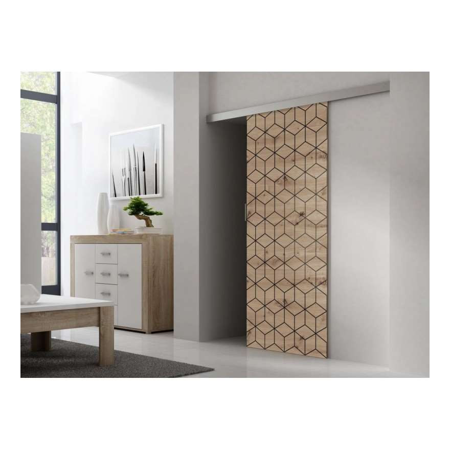 Drzwi przesuwne HEKSA naścienne