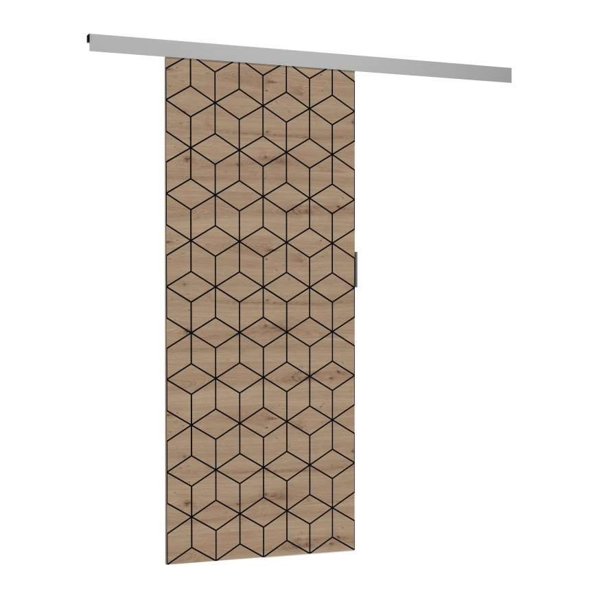 Drzwi przesuwne HEKSA naścienne