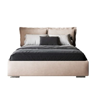 Łóżko tapicerowane VILANO 140x200 z pojemnikiem Matt Velvet 08