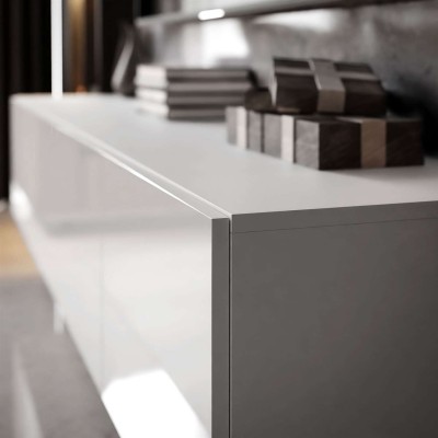 Meblościanka COLGANTE VII LED wysoki połysk