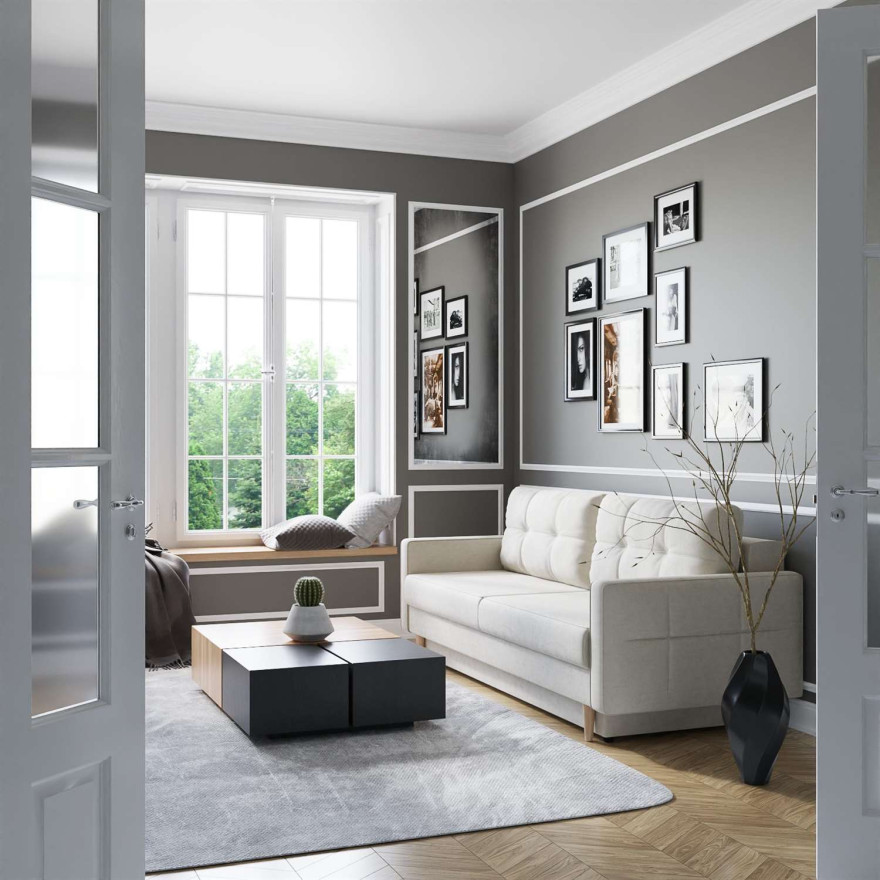 Kanapa tapicerowana ISABEL z funkcją spania