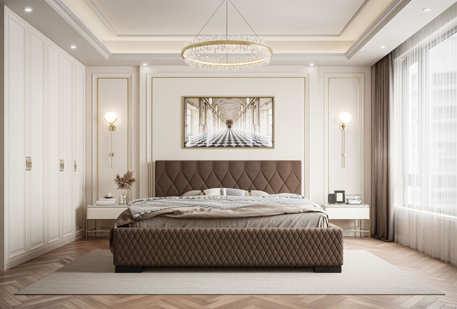 copy of Łóżko tapicerowane AIDA z pojemnikiem