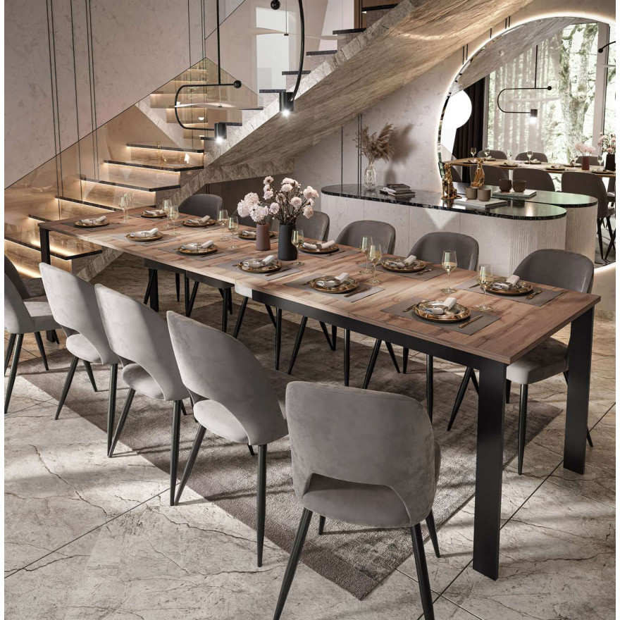 Stół rozkładany ART LOFT 125-292 cm