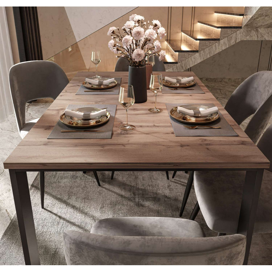 Stół rozkładany ART LOFT 125-292 cm