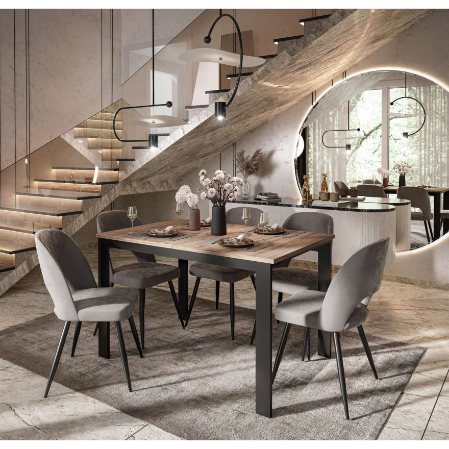 Stół rozkładany ART LOFT 125-292 cm