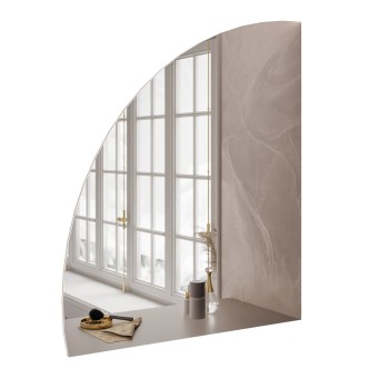 Lustro wiszące QUINNIE z oświetleniem LED