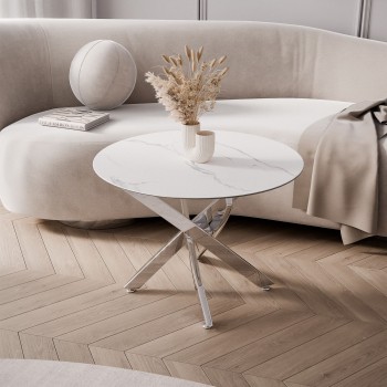 Stolik kawowy z ceramicznym...