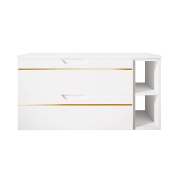 Szafka pod umywalkę OPIUM II 80 cm z regałem