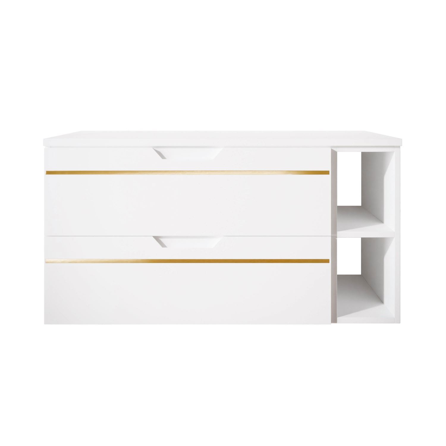 Szafka pod umywalkę OPIUM II 80 cm z regałem