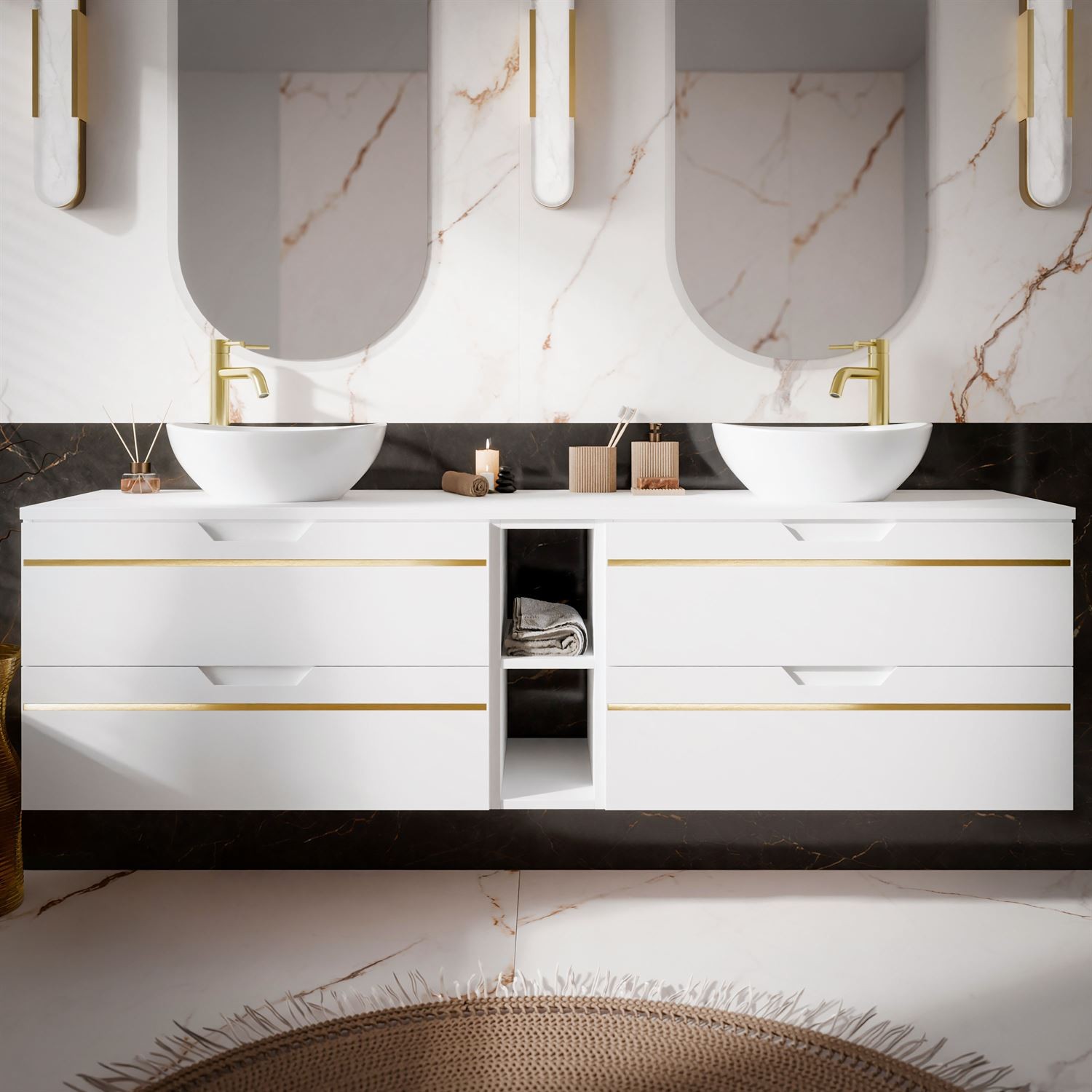 Szafka łazienkowa OPIUM III 140 cm