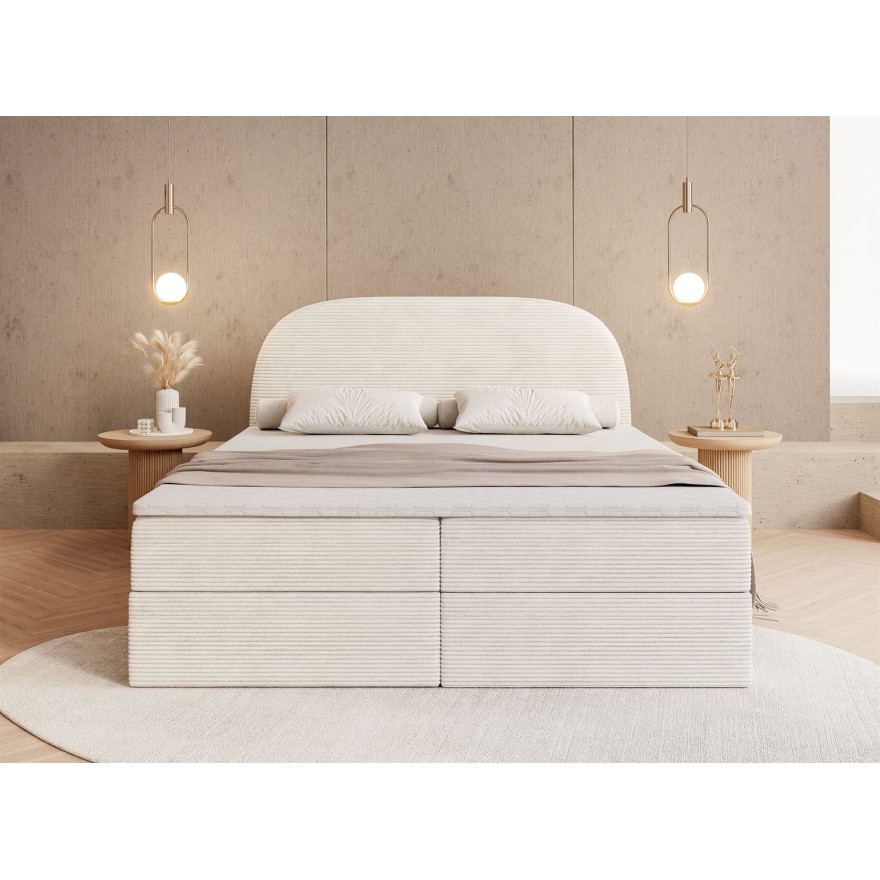 Łóżko kontynentalne ALLURE z pojemnikiem na pościel