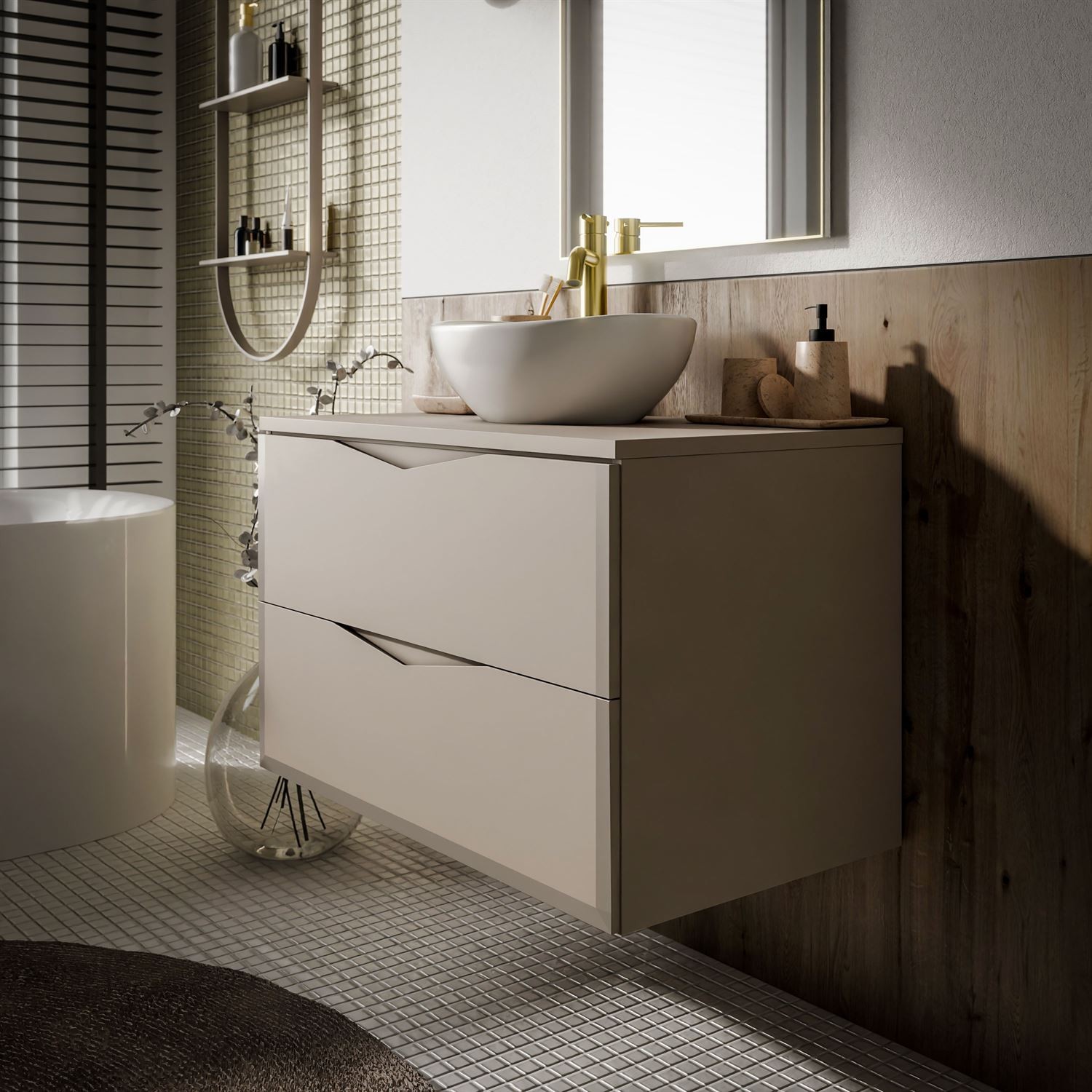 Szafka do łazienki MIRA I 60 cm