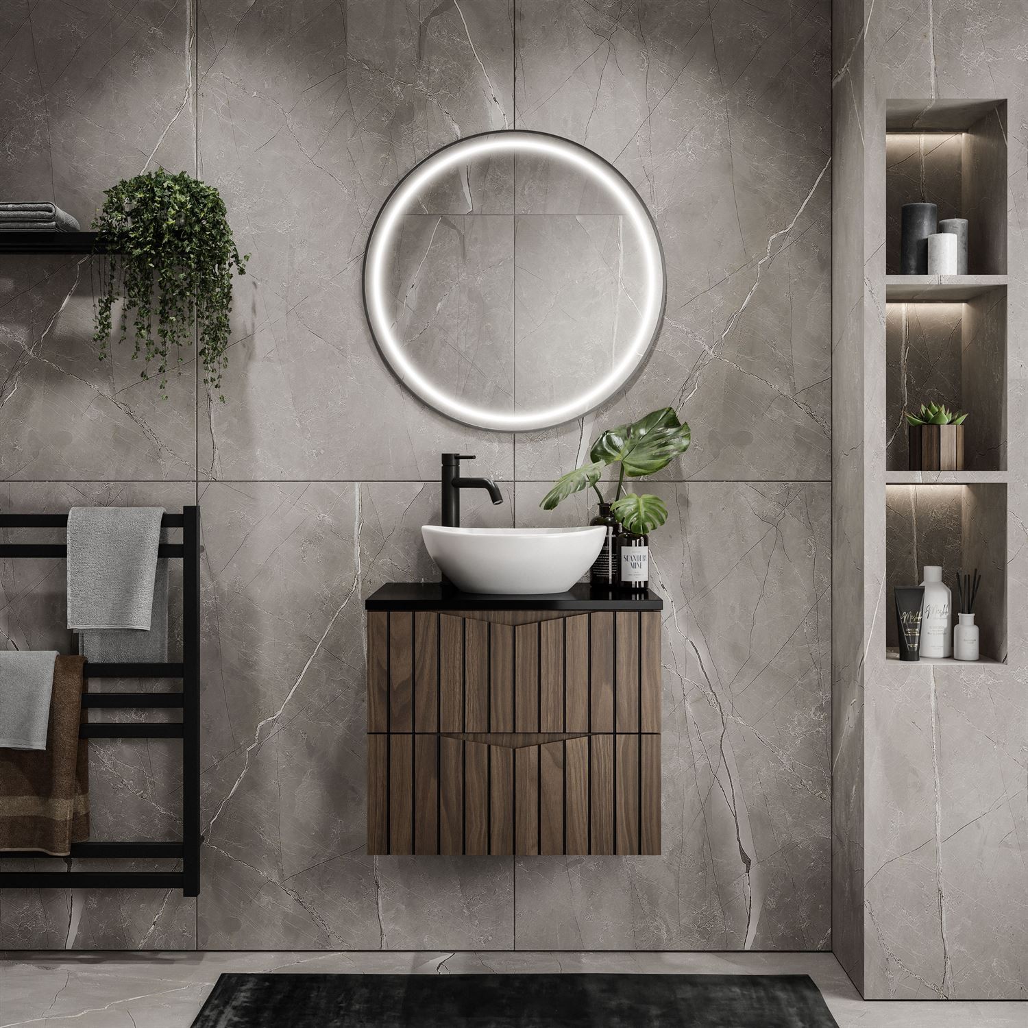 Szafka do łazienki HIKARI I 60 cm