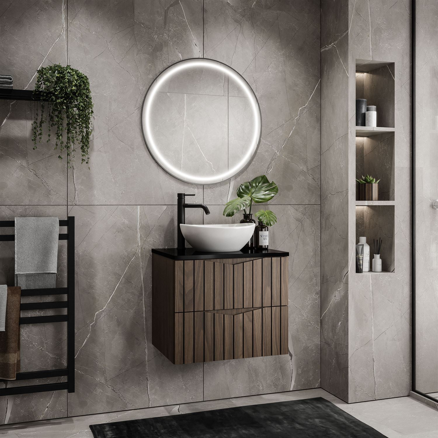 Szafka do łazienki HIKARI I 60 cm