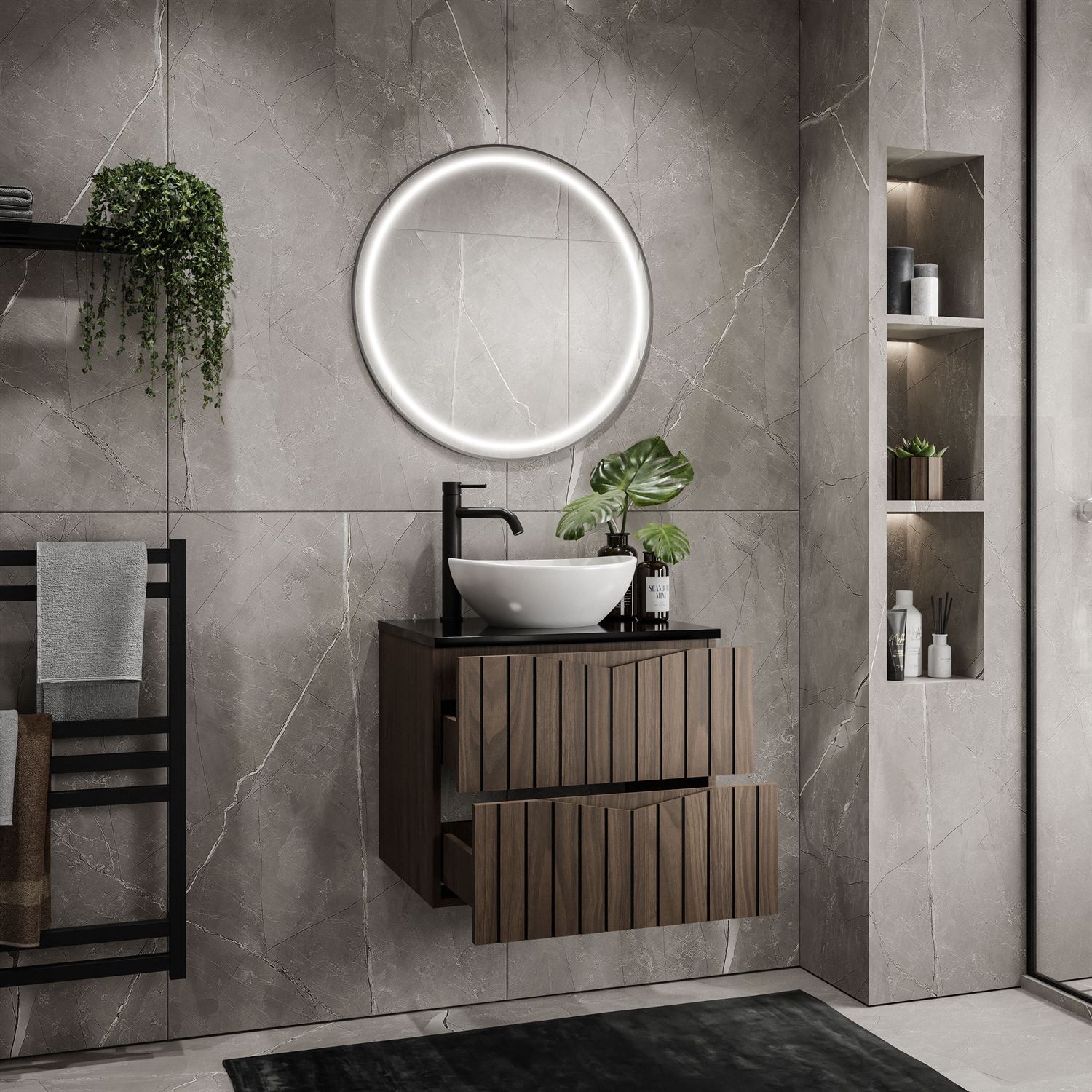 Szafka do łazienki HIKARI I 60 cm