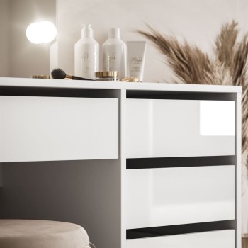 Toaletka MADA DOUBLE ELITE z lustrem i oświetleniem