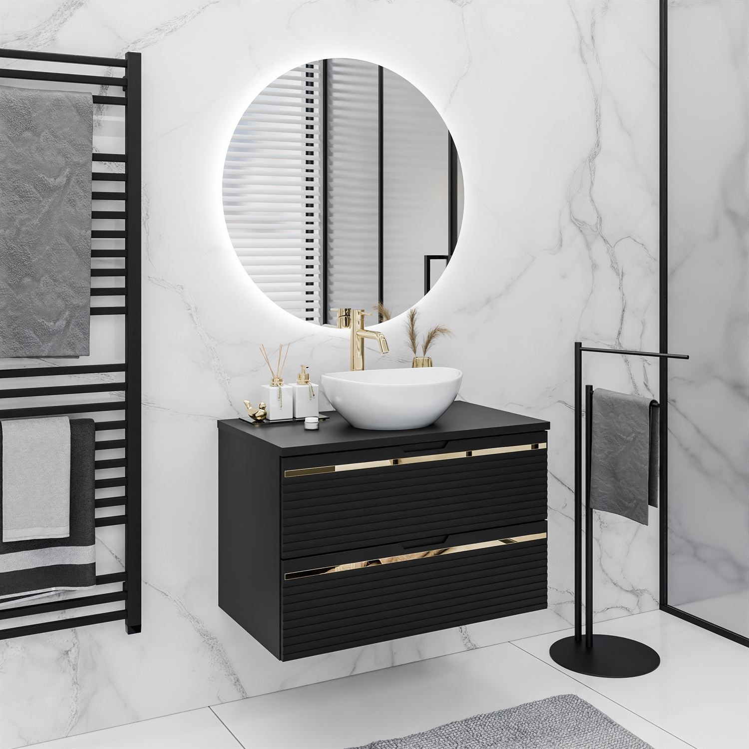 Szafka do łazienki ARTEMIS II 80 cm