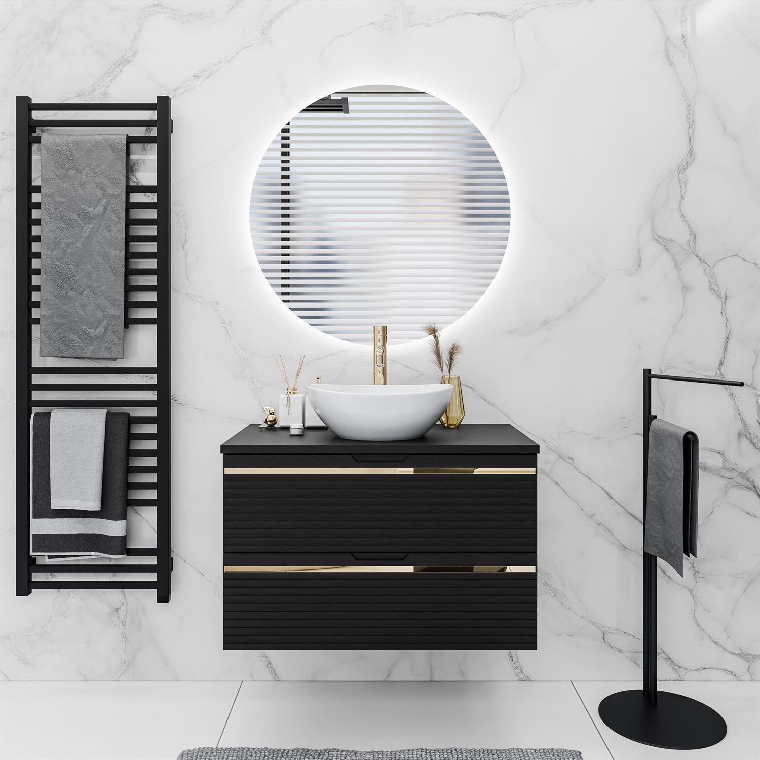 Szafka do łazienki ARTEMIS II 80 cm