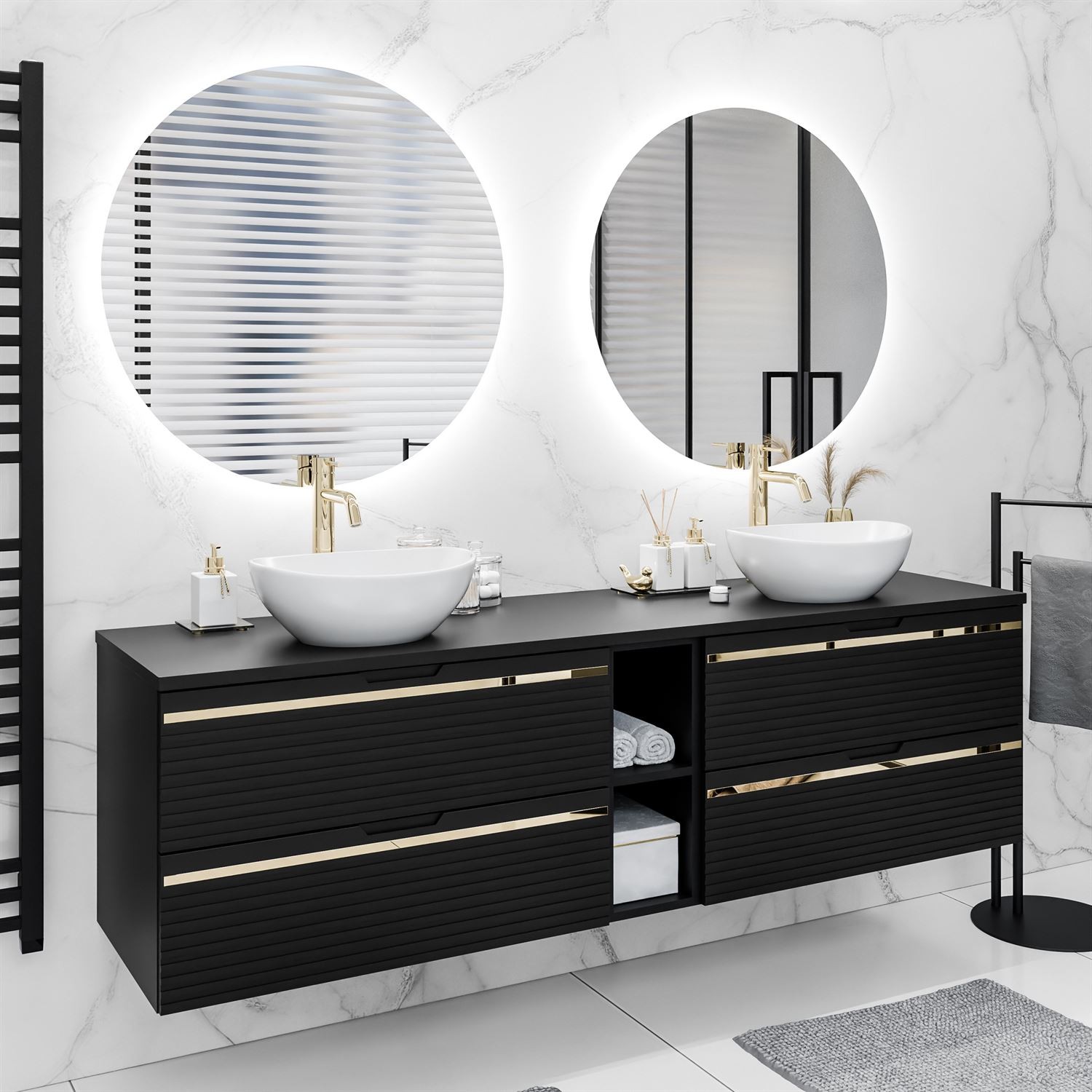 Szafka pod umywalkę ARTEMIS III 140 cm