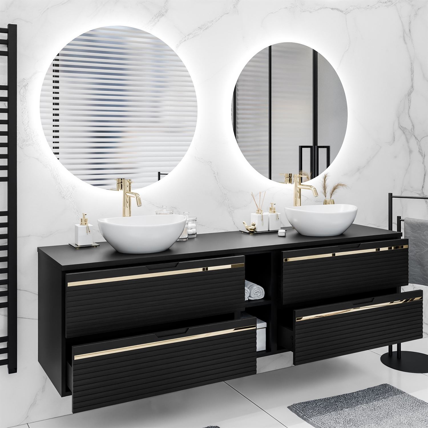 Szafka pod umywalkę ARTEMIS III 140 cm