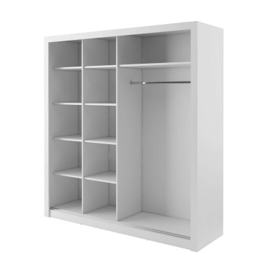 Szafa przesuwna  IDEA ID-12 biała