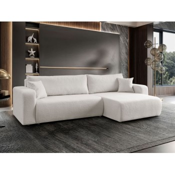 Narożnik tapicerowany VESPO XL z funkcją spania i pojemnikiem na pościel