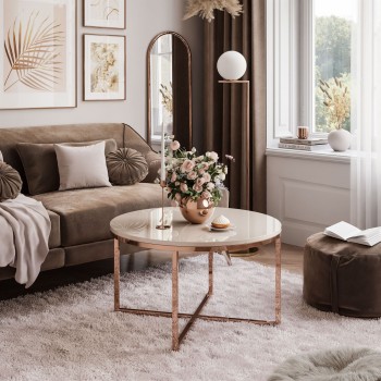 Okrągły stolik kawowy...