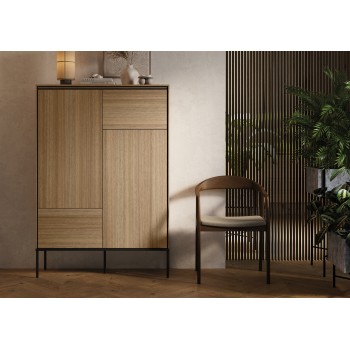 Komoda VISSO VI-02 dąb linearny