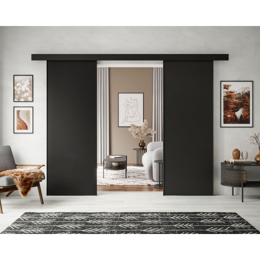 Drzwi przesuwne HINOKI DUO z uchwytem