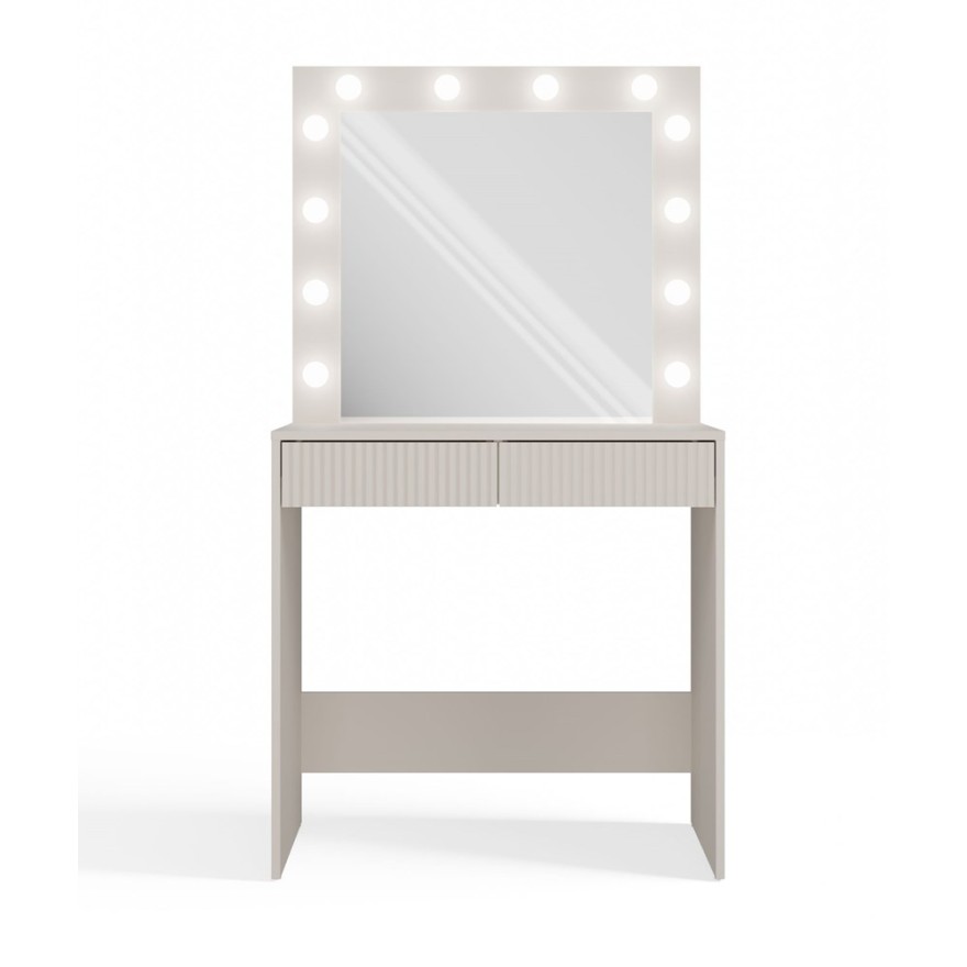 Toaletka CASSIE II z lustrem i oświetleniem LED