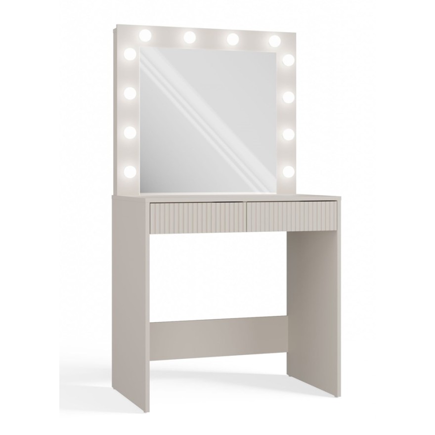 Toaletka CASSIE II z lustrem i oświetleniem LED