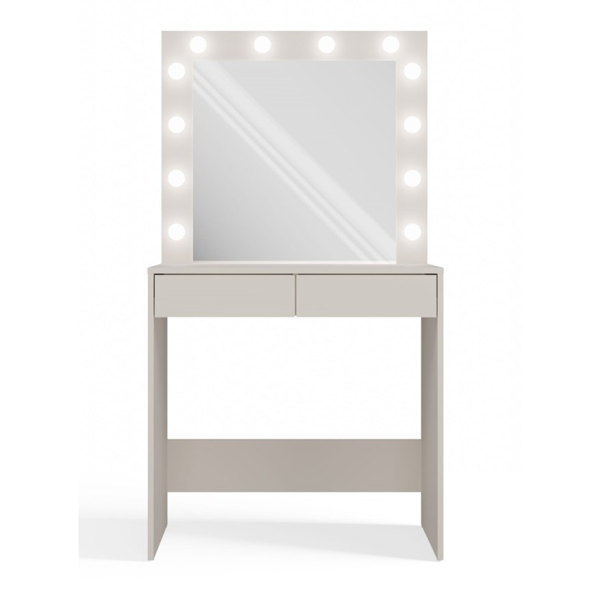 Toaletka CASSIE z lustrem i oświetleniem LED