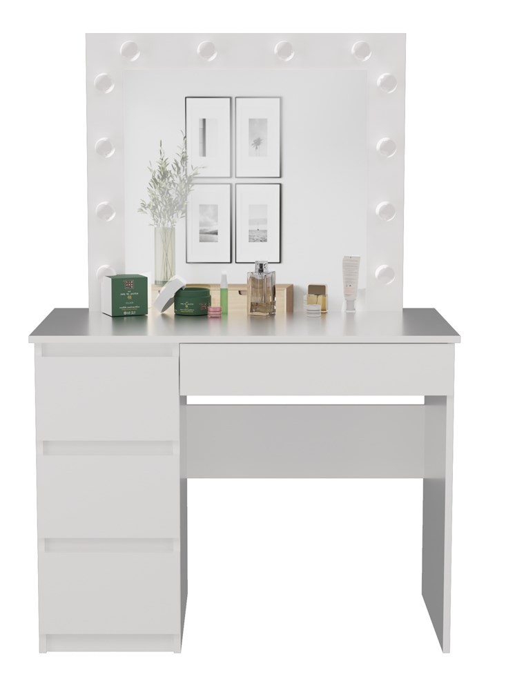 Toaletka CASSIE III z lustrem i oświetleniem LED