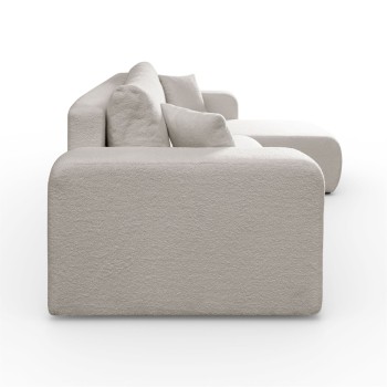 Narożnik tapicerowany VESPO L z funkcją spania i pojemnikiem na pościel