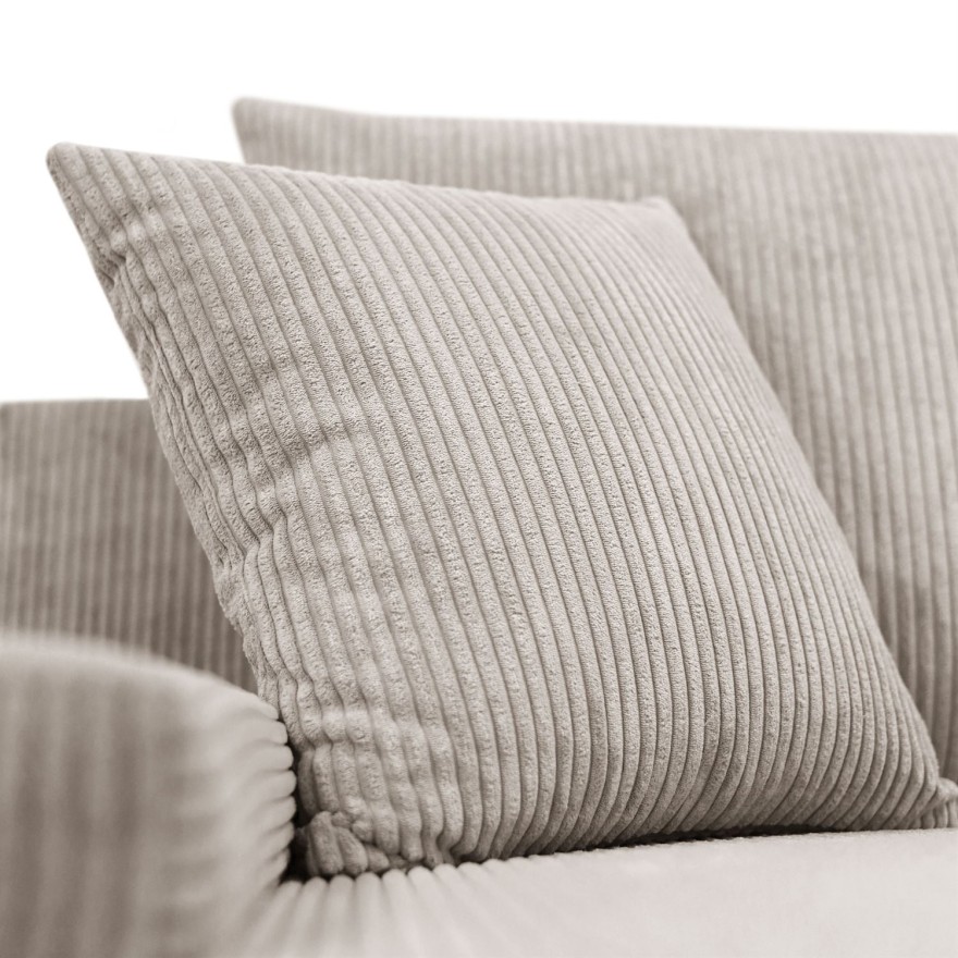 Narożnik tapicerowany LAVIO U z funkcją spania i pojemnikiem na pościel