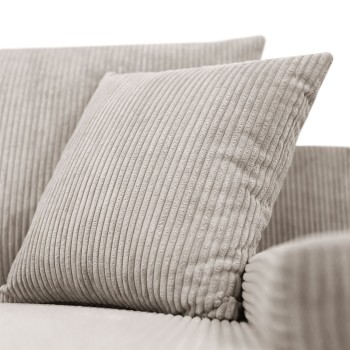 Narożnik tapicerowany LAVIO L z funkcją spania i pojemnikiem na pościel